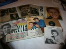 Johnny Crawford - 12 singles, 3 Picture sleeves, LP & Scrap books