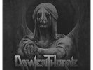 DAMIEN THORNE End of the game LP 2011 clear vinyl limited 250 copies + patch