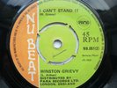 I CAN'T STAND IT - WINSTON GRIEVY/FRANKENSTEIN - KING HORROR SKIN REGGAE LISTEN