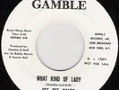 NORTHERN SOUL/DEE DEE SHARP/WHAT KIND OF LADY