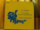 HENRI HONEGGER cello - BACH les suites pour violoncelle VALOIS BOX / CMB 22 / EX
