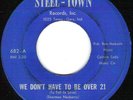 MICHAEL JACKSON FIVE Don't Have To Be Over 21 SOUL 45 on STEEL-TOWN 682