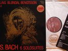 BACH 6 Suites for Cello Solo ERLING BLØNDAL BENGTSSON Danacord DACO 226-8 RARE