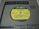 Scarce Old  DJ Copy Lang-Worth SLIM RHODES & The Mountianeers ROCKABILLY  VG++