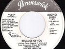 JACKIE WILSON Because Of You MODERN SOUL PROMO 45 on BRUNSWICK 55495