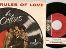 The ORLONS . . Soul R&B 45 Picture Sleeve  . . Rules Of Love  . . EXCELLENT