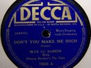 BLUE LU BARKER + Danny Barker's Fly Cats 