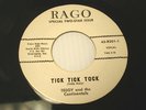TEDDY & CONTINENTALS TICK TICK TOCK / TEEN KING WILD CHRISTMAS PARTY DOO WOP 45