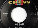 rare Soul R&B 45 MITTY COLLIER my baby CHESS Hear