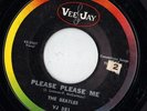 VEE JAY 60s rock 45  THE BEATLES - Please Please Me  NICE