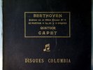 VIOLIN RARITY beethoven qt no.14 QUATUOR CAPET 5x78rpm