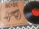 AC/DC , ACDC,  RARE TRUE SOUTH  AFRICAN  PRESSING, FOR THOSE ABOUT TO ROCK, NR