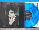 BOB DYLAN LP MANCHESTER PRAYER The Swingin' Pig TSP 054 1990 Blue Vinyl EX