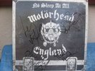 MOTORHEAD Signed Autograph x4 LP LEMMY PHIL WURZEL PHILTHY METAL/ROCK