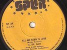 ALTON ELLIS All we need is love / KEITH HUDSON Better love spur SP 3 Rare reggae