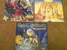 IRON MAIDEN 3 LPs Number of the Beast POWERSLAVE Live After Death MINT