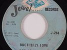 Soul Gospel 45 BPS REVOLUTION Brotherly Love JEWEL HEAR