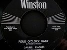 Rare ROCKABILLY 1958 DARRELL RHODES FOUR O'CLOCK BABY 1970's  Repro