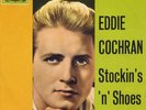 EP ANGLAIS ROCK'N'ROLL  EDDIE COCHRAN  STOCKIN' S 'N' SHOES