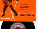 Eddie Cochran C'Mon Everybody EP 1959 London REU1214 Round Centre Orange Sleeve
