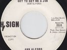 Funk Deep Soul 45 - Ann Alford 