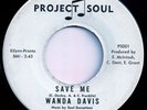 WANDA DAVIS Save Me b/w Take Care ULTRA-RARE SOUL