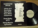 FREE JAZZ - STEVE LACY Evan Parker DEREK BAILEY Saxophone Special EMANEM