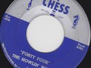 BLUES 45 RPM - THE HOWLIN' WOLF on CHESS RECORDS (SILVER TOP)