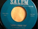 * V (FIVE) WAGERS Lucky I Found You  NORTHERN SOUL Salem 45 HEAR