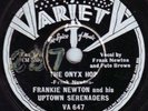 Frankie Newton 'Onyx Hop' 78 rpm 1937 prewar marijuana viper jazz song Ex-