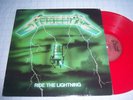 METALLICA RIDE THE LIGHTNING*COLORED VINYL**MISPRINT FRENCH LP MEGADETH ANTHRAX