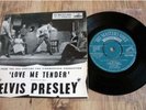 ELVIS PRESLEY, LOVE ME TENDER, ORIGINAL UK HMV 7