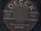 ROCKABILLY 45 Buddy Holly LOVE ME on DECCA 30543