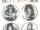 KISS 4 set picture disc. Gene Simmons, Paul Stanley, Ace Frehley, Eric Carr
