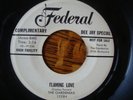 The Gardenias My Baby's Tops Flaming Love rare Federal doo-wop 45rpm