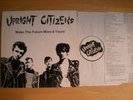 UPRIGHT CITIZENS - Make the.. 1. LP + Texte ERSTPRESSUNG Har't PUNK Hardcore KBD
