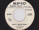 Classic R&B Group CHATEAUS Darling, Je Vous Aime Beaucoup EPIC 9163 VG++ Listen