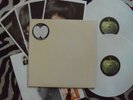 THE BEATLES The White Album APPLE RECORDS FRANCE poster & pics + WHITE VINYL 2LP