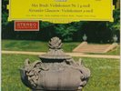 DGG RED STEREO TULIP 10/59 BRUCH GLASUNOV VIOLIN CONCERTOS ERICA MORINI NM