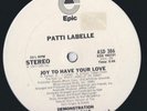 Patti Labelle Joy to have your Love Scarce 12