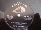 ROCK & ROLL- ELVIS PRESLEY- RCA 78 RPM- BLUE SUEDE SHOES / TUTTI FRUTTI- LISTEN