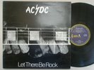 AC/DC LET THERE BE ROCK LP. ORIG oz 1977 BLUE ALBERT FIRST PRESS. EX+