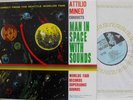 ATTILIO MINEO MAN IN SPACE WITH SOUNDS  SPACEY ELECTRONIC EXOTICA  LP