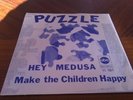 PUZZLE hey medusa MOD PSYCH DANCER FUZZ RARE RARE BELGIAN PS 45