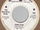 GRATEFUL DEAD Dark Star / Born Cross Eyed 1968 DJ psych