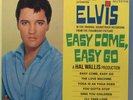 Unplayed Elvis Presley 45 EP + PS Easy Come Easy Go Black Label Dog On Side 1967