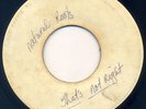 KILLER ROOTS REGGAE 45 THAT'S NOT RIGHT NOW FORCES FREESLAVES ?