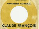 RARE POCHETTE PROMO JUKE BOX CLAUDE FRANCOIS sur le banc 21 1967 MINT