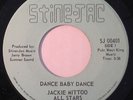 JACKIE MITTOO ALL STARS - DANCE BABY DANCE - STINE JAC - RARE FUNK 45