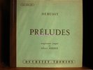 Debussy Preludes Albert Ferber Ducretet LA 1066/7